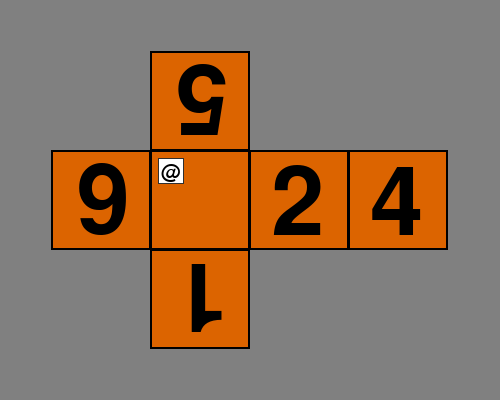 Unrolled '@' cubie